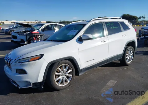 2016 Jeep Cherokee Limited z USA, uszkodzony, nr VIN 1C4PJLDB4GW239406